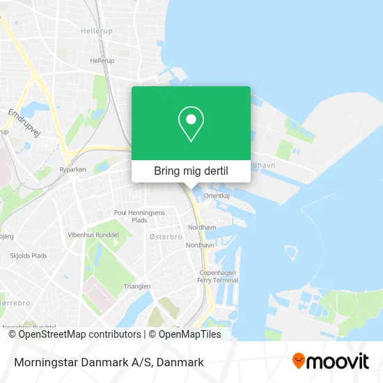 Morningstar Danmark A/S kort