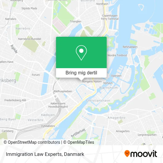 Immigration Law Experts kort