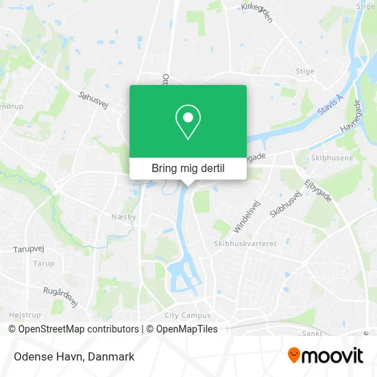 Odense Havn kort