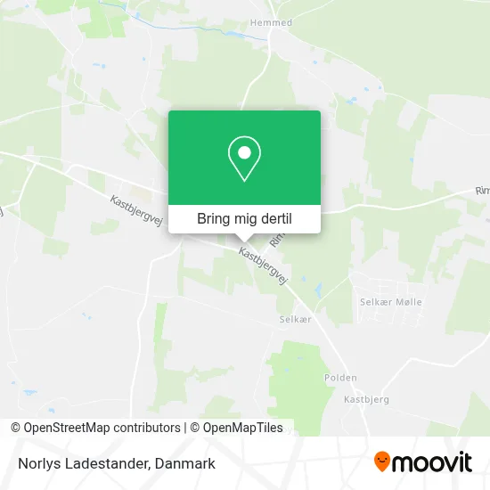 Norlys Ladestander kort
