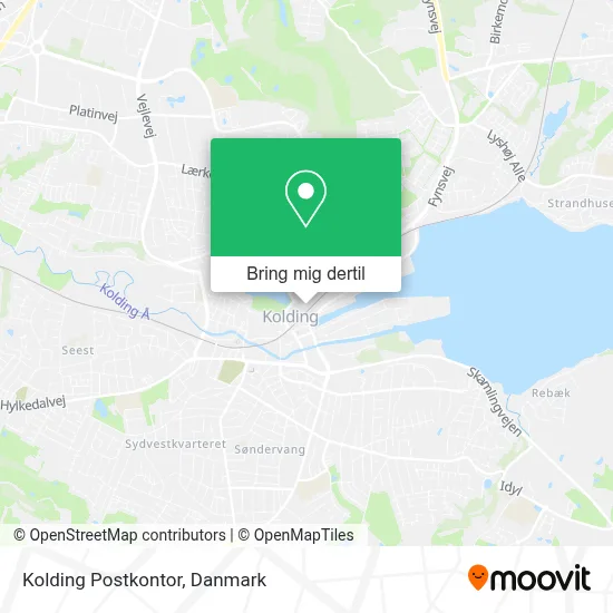 Kolding Postkontor kort