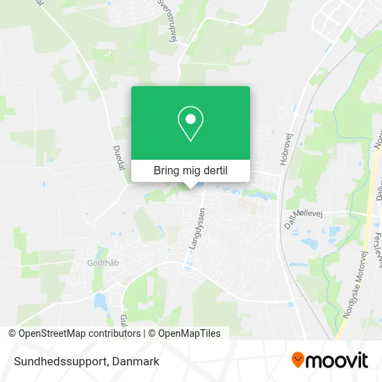 Sundhedssupport kort