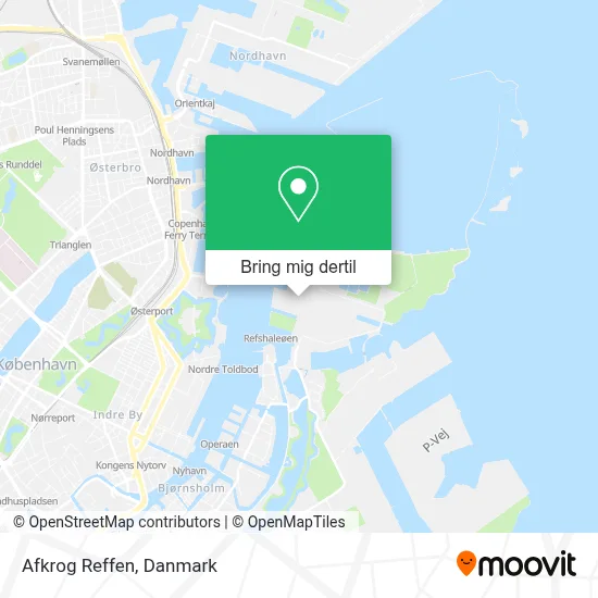 Afkrog Reffen kort