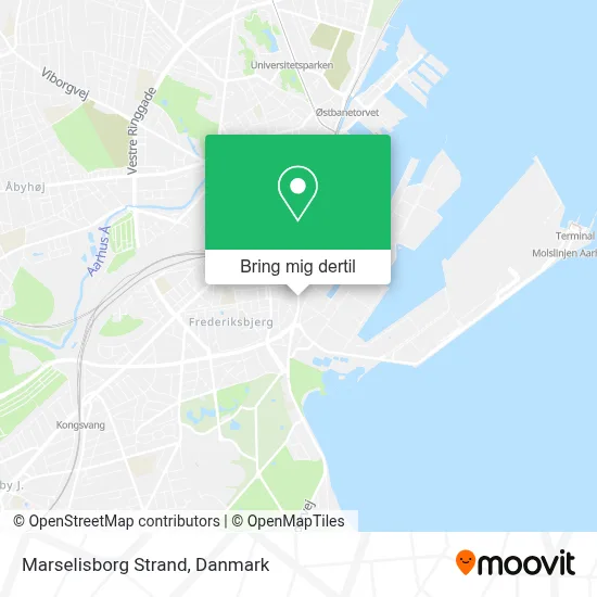Marselisborg Strand kort