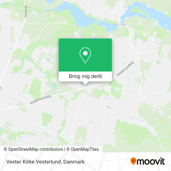 Vester Kirke Vesterlund kort