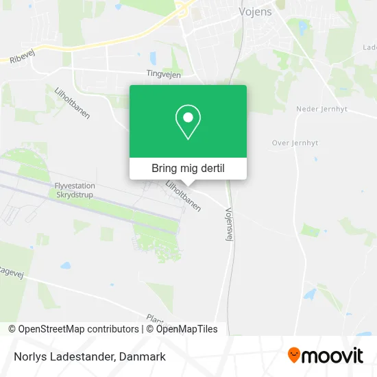 Norlys Ladestander kort