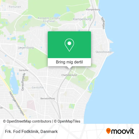 Frk. Fod Fodklinik kort