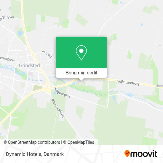 Dynamic Hotels kort