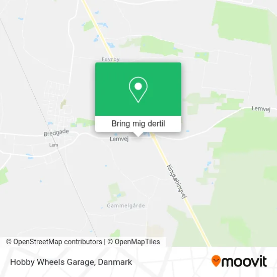 Hobby Wheels Garage kort