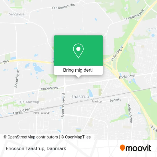 Ericsson Taastrup kort