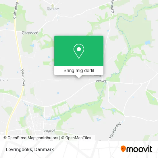 Levringboks kort