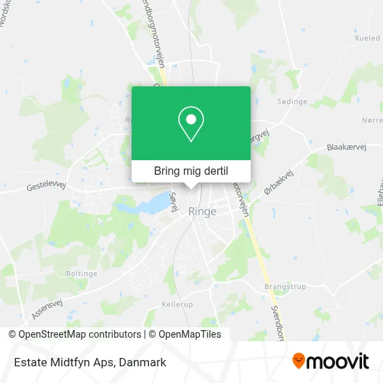 Estate Midtfyn Aps kort