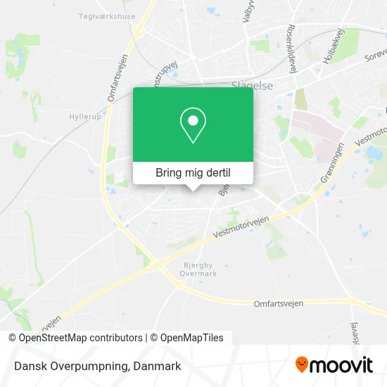 Dansk Overpumpning kort