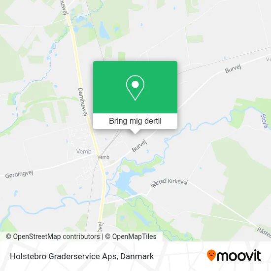 Holstebro Graderservice Aps kort
