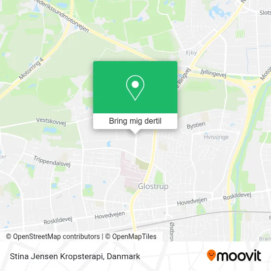 Stina Jensen Kropsterapi kort
