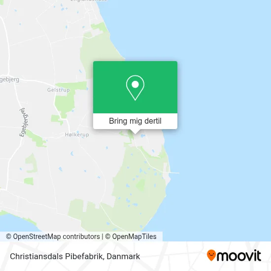Christiansdals Pibefabrik kort