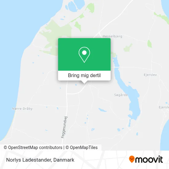 Norlys Ladestander kort