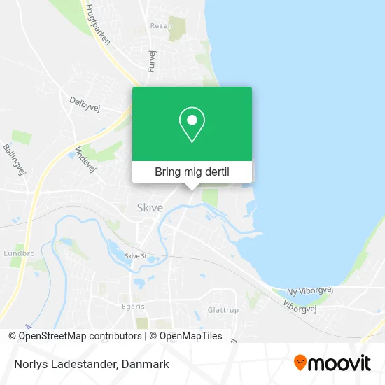 Norlys Ladestander kort