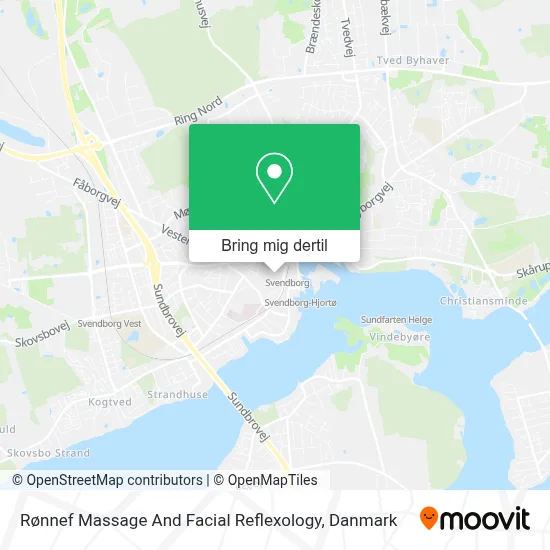 Rønnef Massage And Facial Reflexology kort