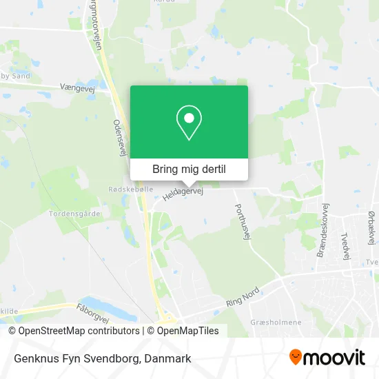 Genknus Fyn Svendborg kort