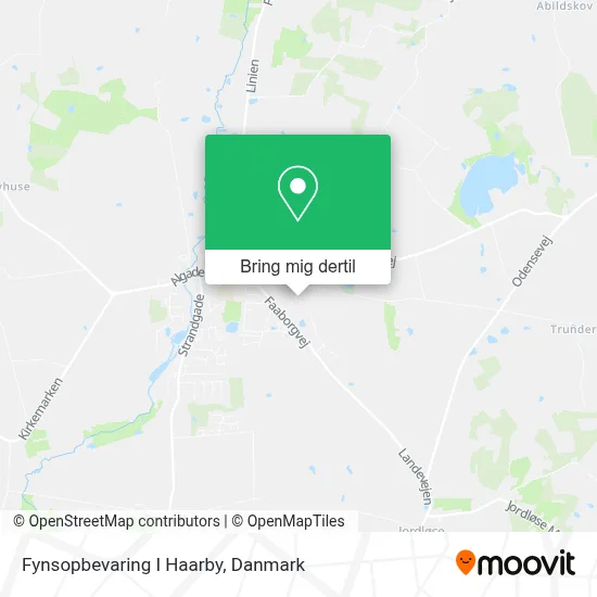 Fynsopbevaring I Haarby kort