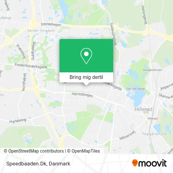 Speedbaaden.Dk kort