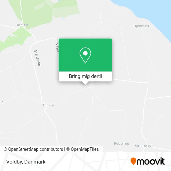Voldby kort