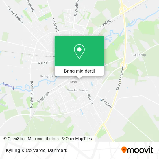 Kylling & Co Varde kort