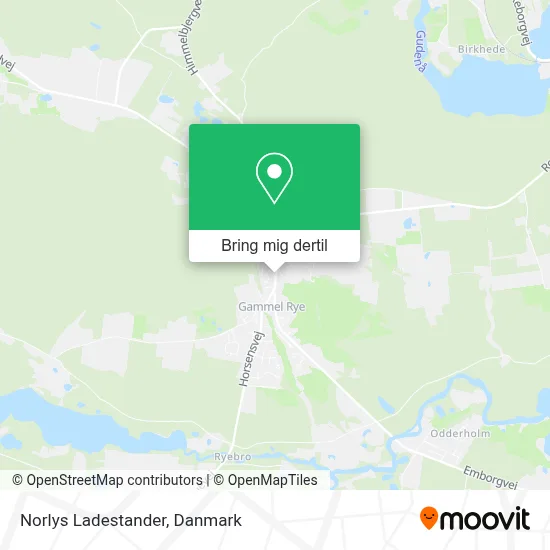 Norlys Ladestander kort