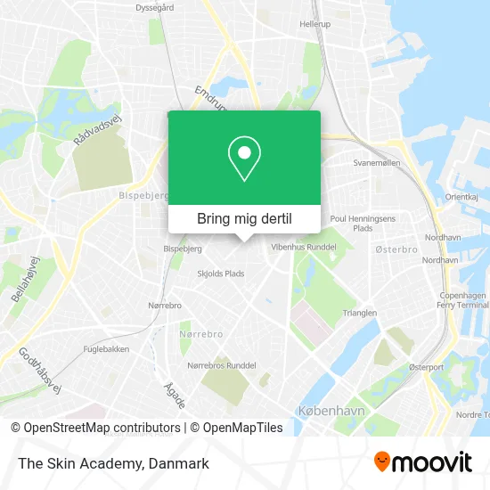 The Skin Academy kort