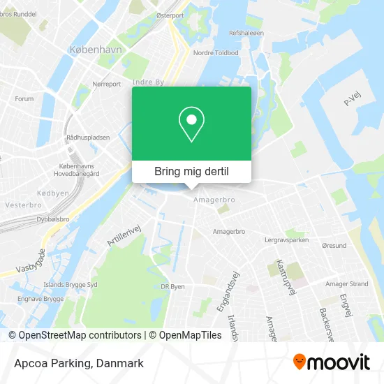 Apcoa Parking kort