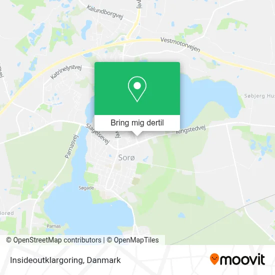 Insideoutklargoring kort