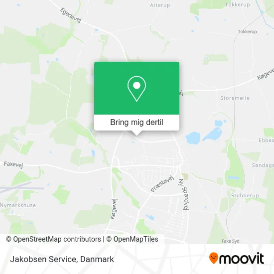 Jakobsen Service kort