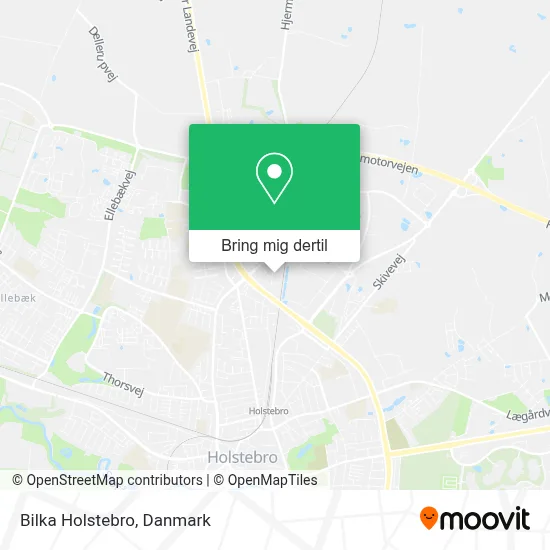 Bilka Holstebro kort