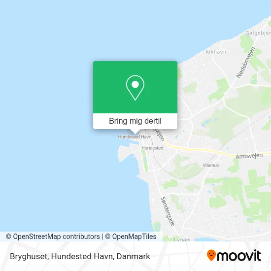 Bryghuset, Hundested Havn kort