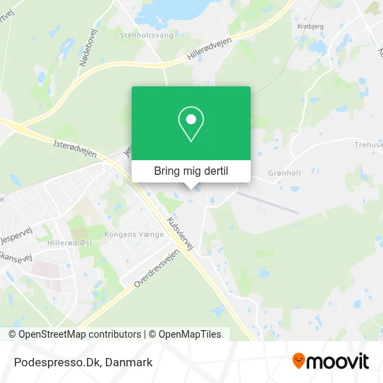 Podespresso.Dk kort