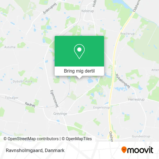 Ravnsholmgaard kort