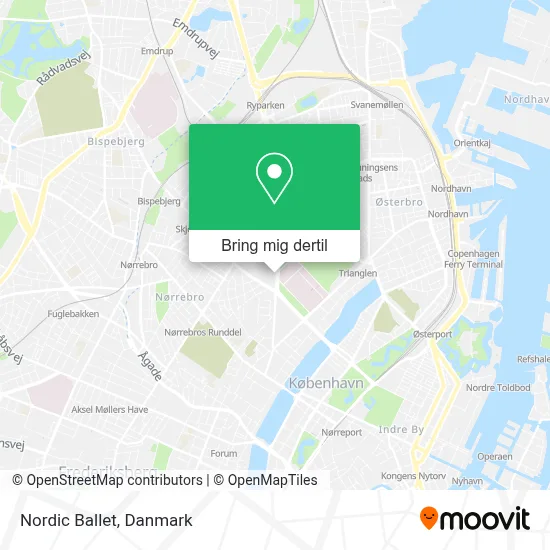 Nordic Ballet kort