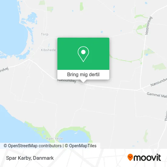 Spar Karby kort