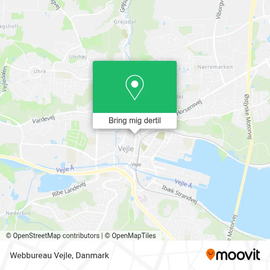 Webbureau Vejle kort