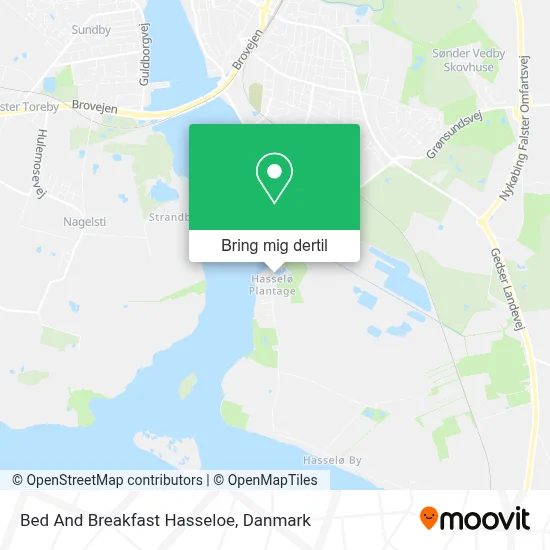 Bed And Breakfast Hasseloe kort