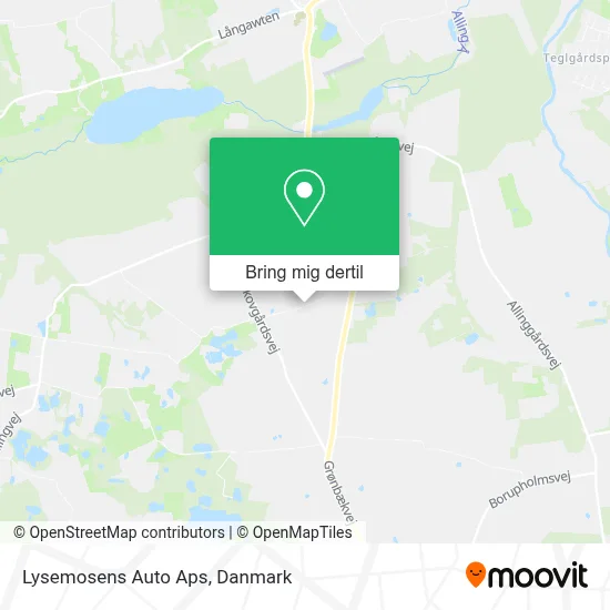 Lysemosens Auto Aps kort