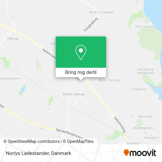 Norlys Ladestander kort