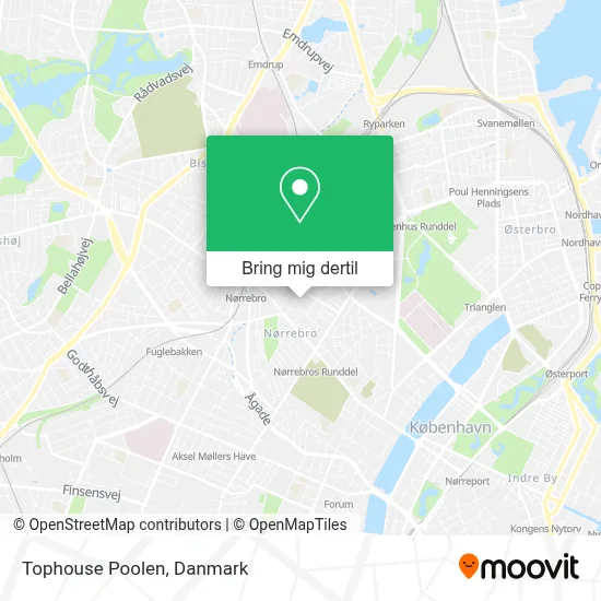 Tophouse Poolen kort