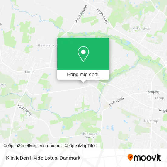 Klinik Den Hvide Lotus kort