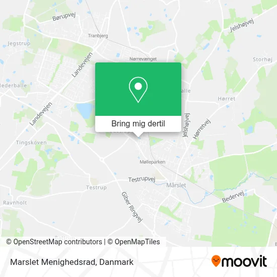 Marslet Menighedsrad kort