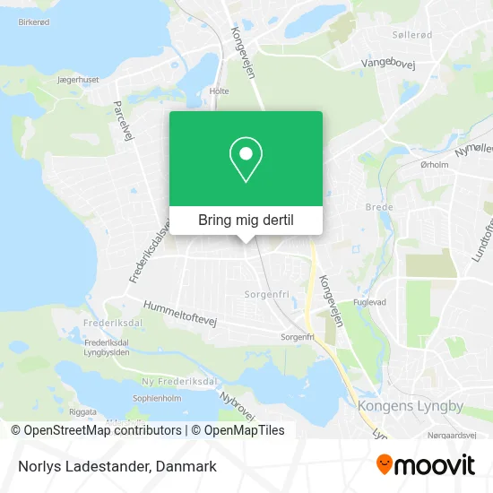 Norlys Ladestander kort