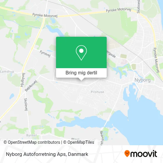 Nyborg Autoforretning Aps kort
