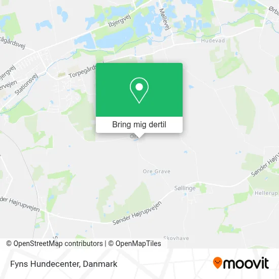 Fyns Hundecenter kort
