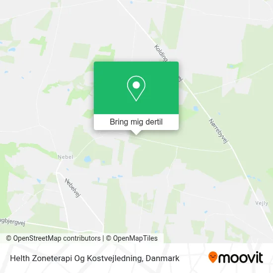Helth Zoneterapi Og Kostvejledning kort